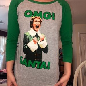 OMG Santa! from “Elf” tee